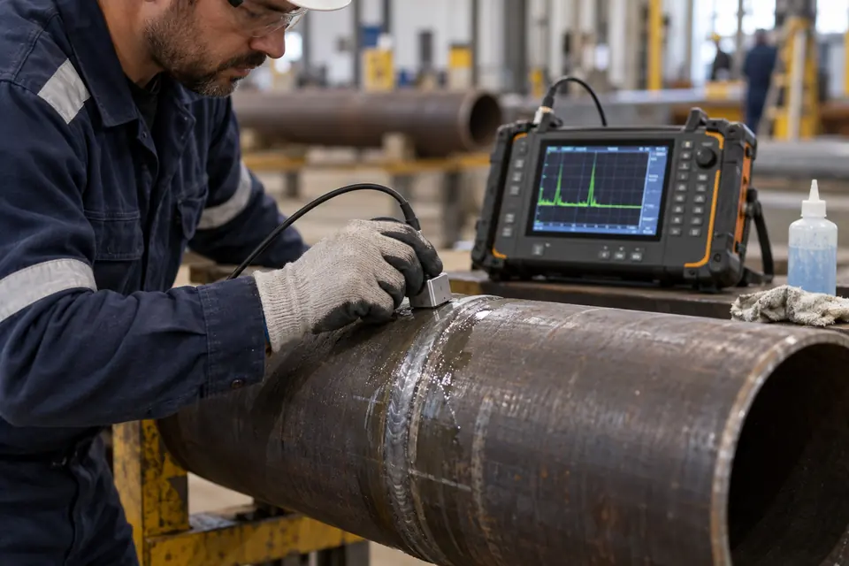 NDT and structural testing — Illustrative service image